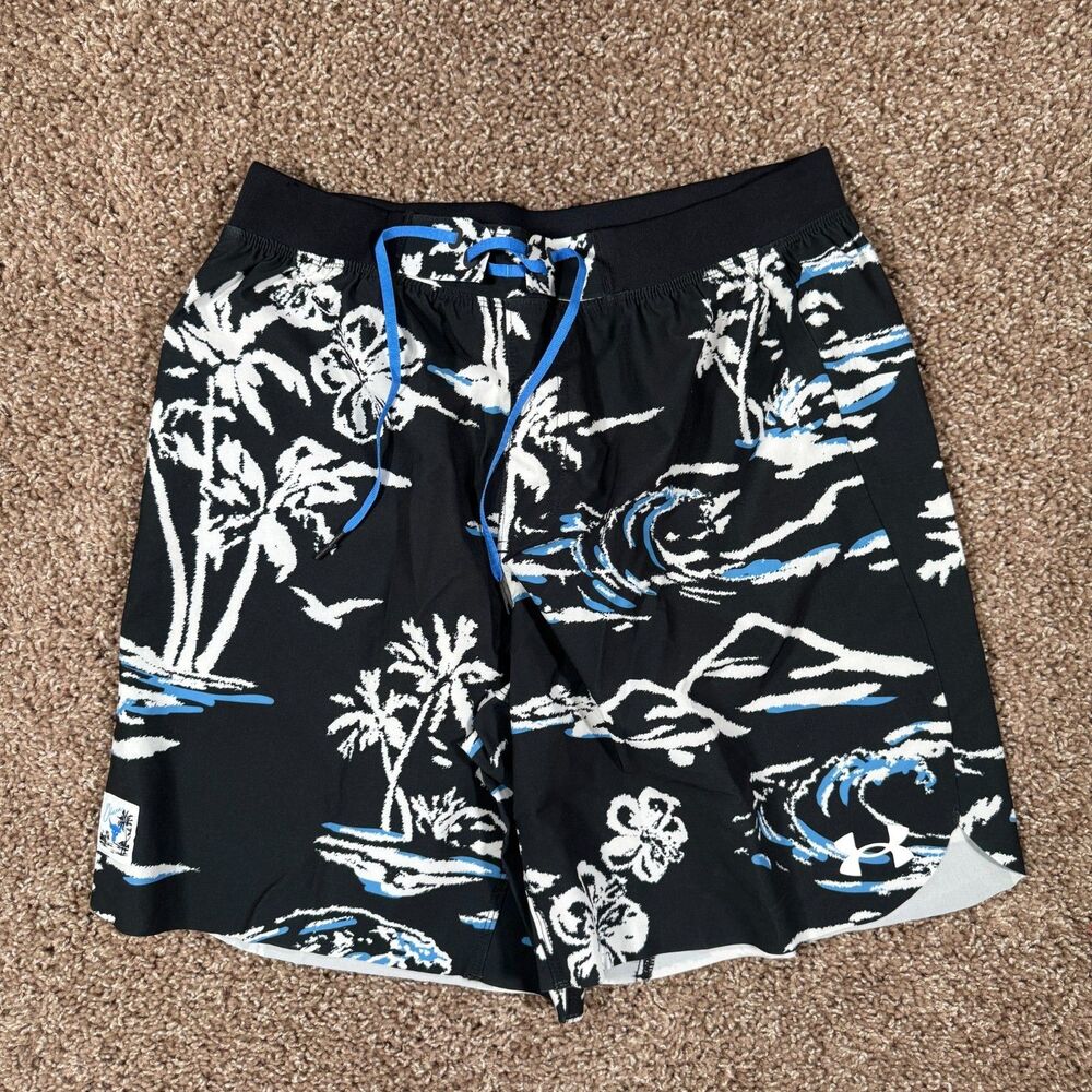 Under Armour UA Project Rock Hybrid Printed Shorts Men’s Medium 1371253-001